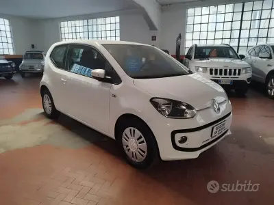 Usata VW up! 68 CV (50 kW) 2013 Bianco Utilitaria