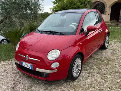 Usata Fiat 500 Lounge 95 CV (69 kW) 2012 Rosso Berlina