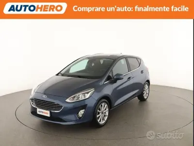 Usata Ford Fiesta Titanium 86 CV (63 kW) 2019 Bluazzurro Utilitaria