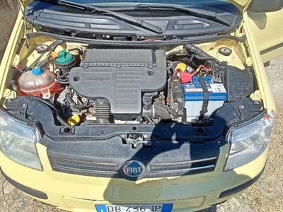 Begagnad Fiat Panda 2006 Gul Halvkombi