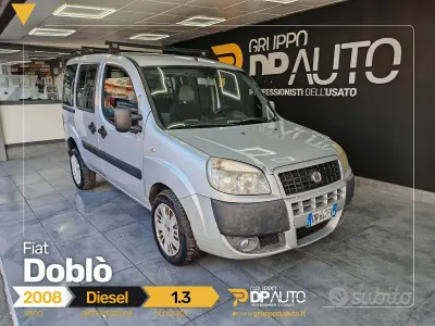 Usata Fiat Doblò 75 CV (55 kW) 2008 Grigio Monovolume