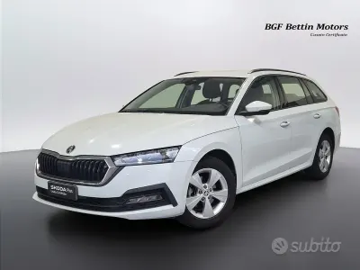 Usata Skoda Octavia Executive 116 CV (85 kW) 2021 Bianco Station wagon