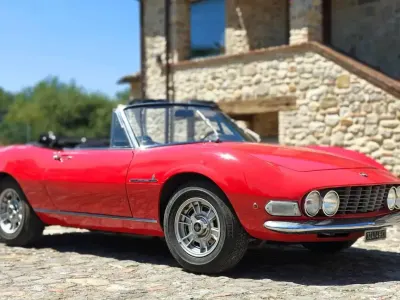 Occasion Fiat Dino 163 ch (119 kW) 1968 Rouge Cabriolet