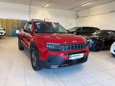 Usata Jeep Avenger Longitude 101 CV (74 kW) 2023 Rosso SUV