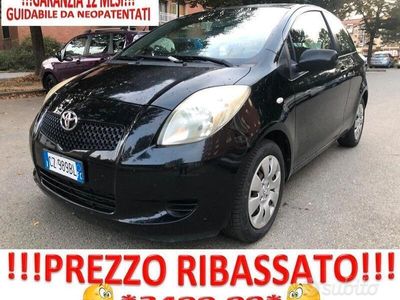 usata Toyota Yaris 1.0 3 porte Sol UNICO PROPORIETARIO G