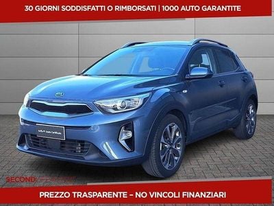 Usata Kia Stonic Style 101 CV (74 kW) 2022 Blu SUV