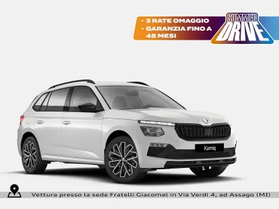 Usata Skoda Kamiq 116 CV (85 kW) 2025 Bianco luna metallizzato SUV