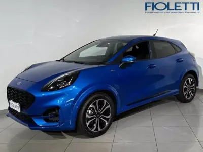 Begagnad Ford Puma ST-Line 125 HK (91 kW) 2023 Blå SUV