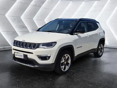 Usata Jeep Compass Limited 140 CV (102 kW) 2018 Bianco SUV