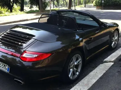 Usata Porsche 911 Carrera Cabriolet 345 CV (253 kW) 2009 Marrone Cabrio