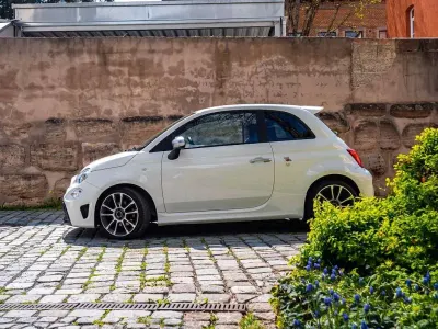 Usata Abarth 595 Turismo 165 CV (121 kW) 2016 Bianco Utilitaria