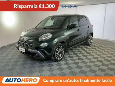 Usata Fiat 500L Cross 95 CV (69 kW) 2021 Verde Monovolume