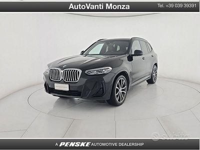 Usata BMW X3 M Sport 190 CV (139 kW) 2022 Nero SUV