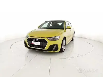 Brugt Audi A1 Sportback S-Line 110 HK (80 kW) 2021 Gul Hatchback
