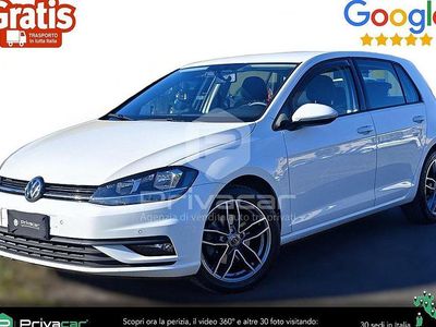 Usata VW Golf VII Business 116 CV (85 kW) 2019 Bianco Berlina