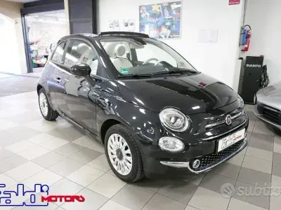 Begagnad Fiat 500C Lounge 69 HK (50 kW) 2021 Svart Cab
