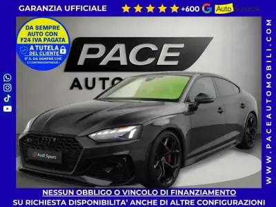 Usata Audi RS5 Sportback Competition 450 CV (330 kW) 2024 Nero metallizzato