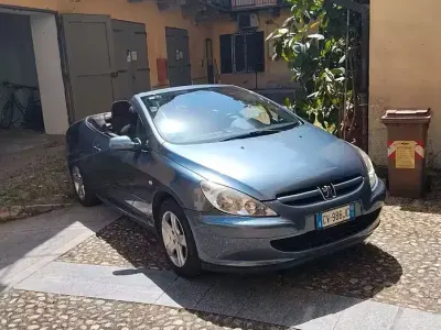 Usata Peugeot 307 CC 109 CV (80 kW) 2005 Grigio Cabrio