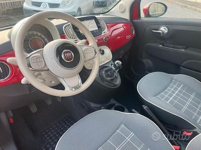 Usata Fiat 500 69 CV (50 kW) 2018 Rosso Berlina