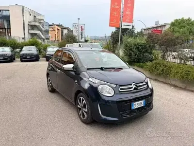 Usata Citroën C1 Shine 69 CV (50 kW) 2014 Blu Utilitaria