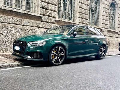 Usata Audi RS3 Ambiente 400 CV (294 kW) 2020 Verde Berlina