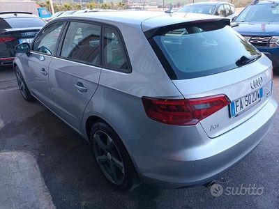 Usata Audi A3 Ambition 110 CV (80 kW) 2015 Grigio Berlina