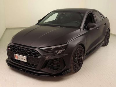 Usata Audi RS3 400 CV (294 kW) 2022 Nero opaco Berlina