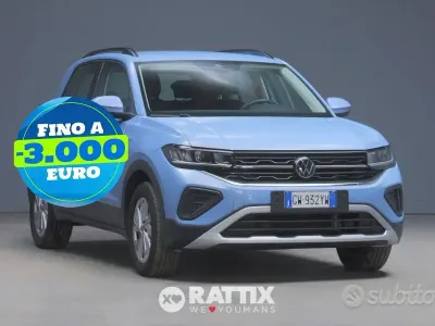 Usado VW T-Cross Life 95 HP (69 kW) 2024 Azul SUV