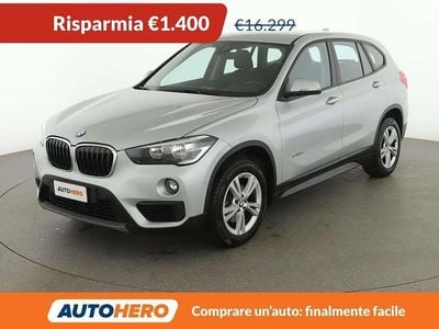 Begagnad BMW X1 Advantage 150 HK (110 kW) 2017 Silver SUV