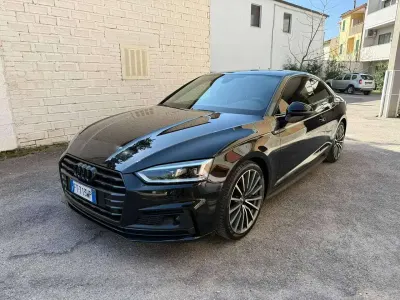 Usata Audi A5 S-Line 190 CV (139 kW) 2019 Nero Coupé