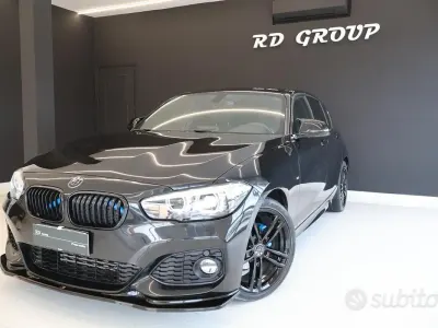 Usata BMW 116 M Sport 109 CV (80 kW) 2017 Nero Utilitaria