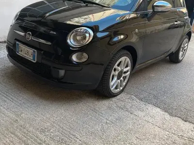 Usata Fiat 500 69 CV (50 kW) 2009 Nero Cabrio