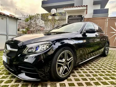Usata Mercedes C220 Premium 194 CV (142 kW) 2019 Nero Berlina