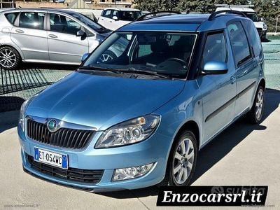 Usata Skoda Roomster Ambition 75 CV (55 kW) 2013 Blu/azzurro Monovolume
