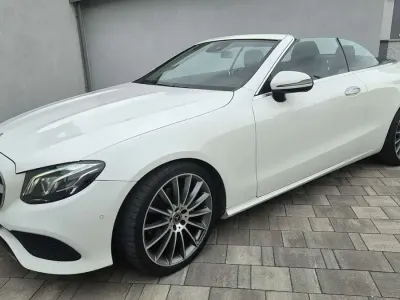 Usata Mercedes E220 Business 194 CV (142 kW) 2019 Bianco Cabrio