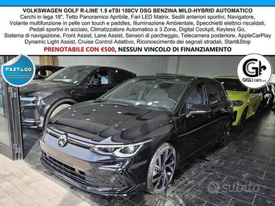 usata VW Golf R-Line Tetto Navi Camera ACC LED C.18 RLine R Line