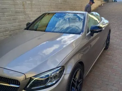 Usata Mercedes C220 194 CV (142 kW) 2022 Grigio Cabrio