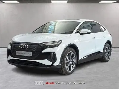 Usata Audi Q4 Sportback e-tron S-Line 210 kW (286 CV) 2025 Bianco ghiaccio SUV