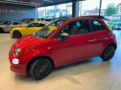 Usado Fiat 500C Lounge 69 CV (50 kW) 2023 Rojo Descapotable