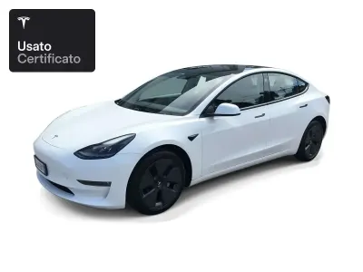 Usata Tesla Model 3 Long Range AWD 324 kW (441 CV) 2022 Pearl white multicoat Berlina