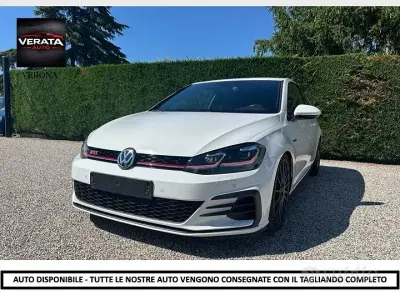 Usata VW Golf VII GTI 245 CV (180 kW) 2018 Bianco Berlina
