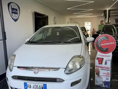 Usata Fiat Punto Street 69 CV (50 kW) 2014 Bianco Utilitaria