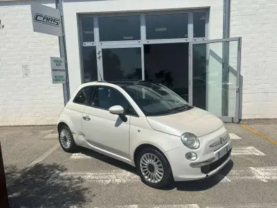 Usata Fiat 500 Lounge 69 CV (50 kW) 2008 Bianco perla Utilitaria