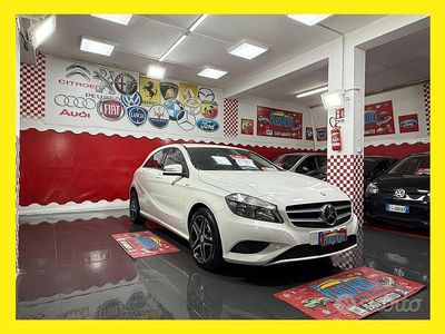 Usata Mercedes A180 109 CV (80 kW) 2015 Bianco Berlina