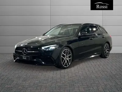 Usata Mercedes C220 Premium 200 CV (147 kW) 2022 Nero metallizzato Station wagon