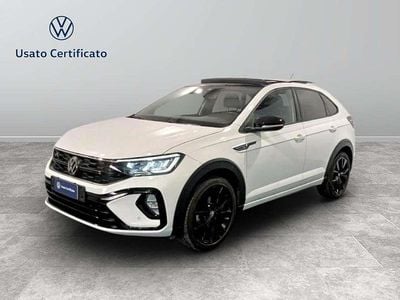 Usata VW Taigo R-line 110 CV (80 kW) 2023 Pure white nero SUV