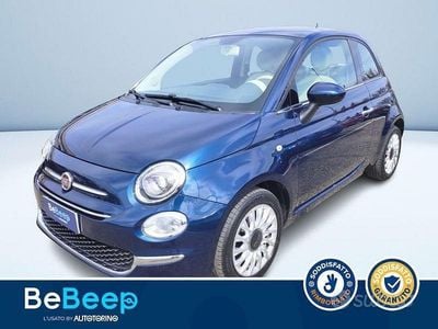 Usata Fiat 500 Lounge 69 CV (50 kW) 2016 Blu metallizzato Berlina