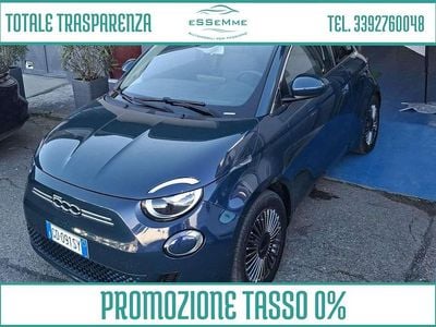Usata Fiat 500e Business 42 kW (58 CV) 2020 Blu/azzurro Utilitaria