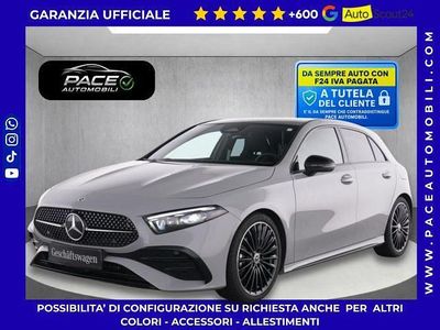 Usata Mercedes A180 AMG Line Premium Plus 136 CV (100 kW) 2025 Grigio pastello Berlina
