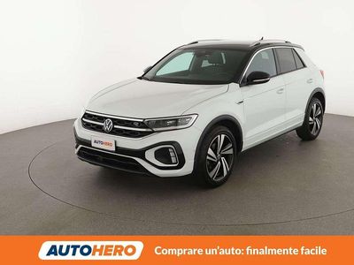 Usata VW T-Roc R-line 110 CV (80 kW) 2023 Bianco SUV
